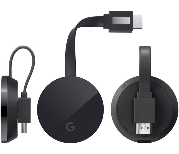 Google Chromecast Ultra 4K Black - 364244 - zdjęcie 2